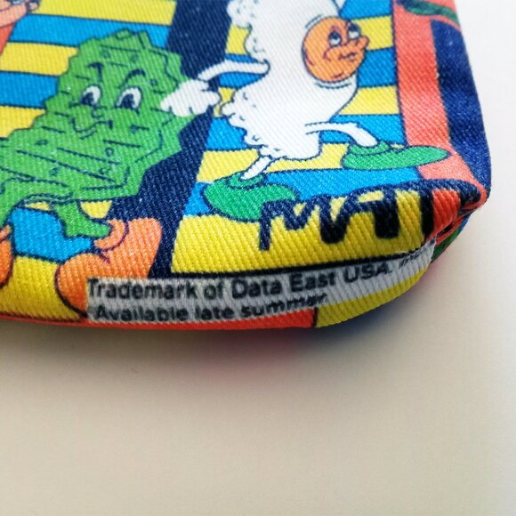 [1982] Burger Time Shock Zip Pouch Bag Data East Nintendo NES Apple IBM Calico - Picture 3 of 3